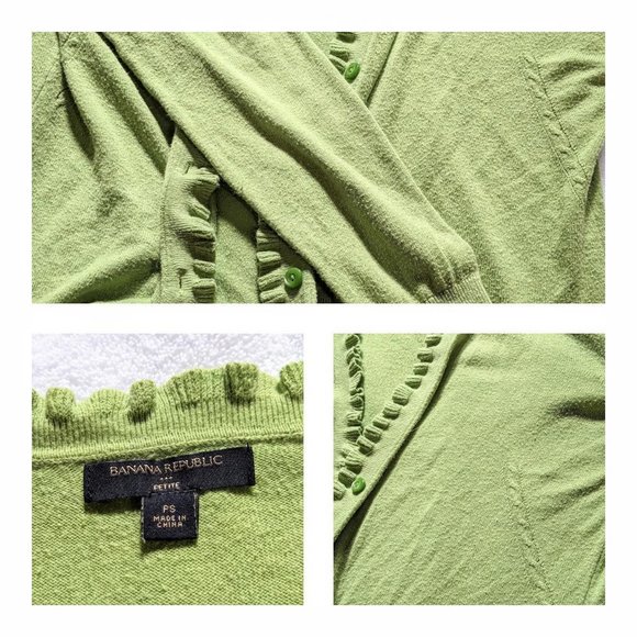 GREEN FAIRYCORE CARDIGAN! - Picture 3 of 3